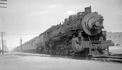 Sp Southern Pacific Railroad Train Engine No 4364 Type 4 8 2 Old