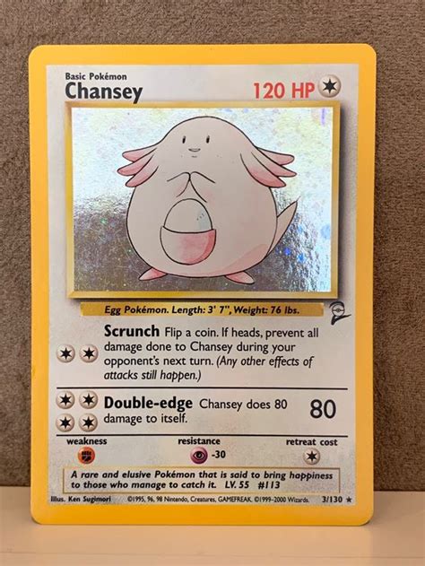 Chansey Holo Eng Base Set Pokemon Kaufen Auf Ricardo