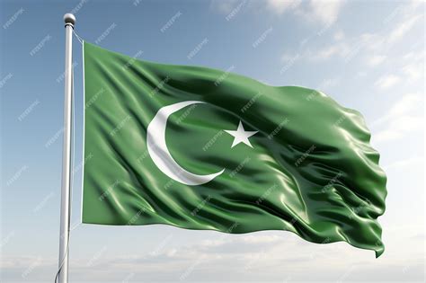 Bandera De Pakistán Bandera Pakistaní Bandera Pakistana 3d 3d Bandera