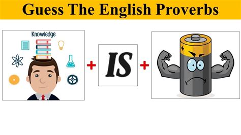 Guess The English Proverbs Guess English Proverbs By Picture