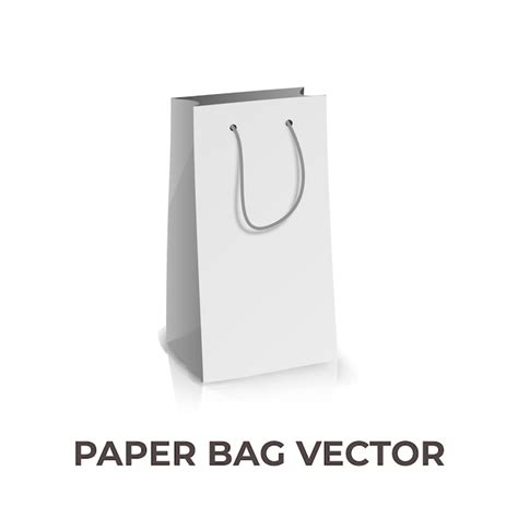 Premium Vector Paper Bag Vector Carry Bag Template