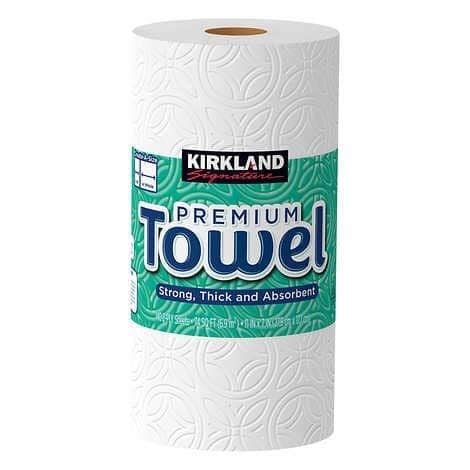 限時自取價 240Kirkland Create a Size Paper Towels 2 Ply 160 Sheets x 12pcs