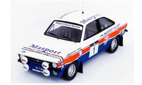 Miniature Ford Escort Trofeu Mk Ii Rs No Masport Rallye Wm