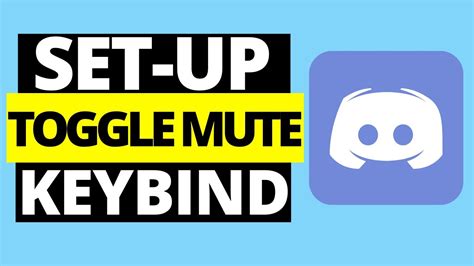 How To Setup Toggle Mute Keybind On Discord Youtube