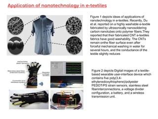 Nanotechnology Nanotextile The Fabric Of The Future Ppt