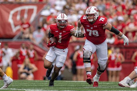 Wisconsin Football 2025 Preseason Practices In India Mateo Jackson