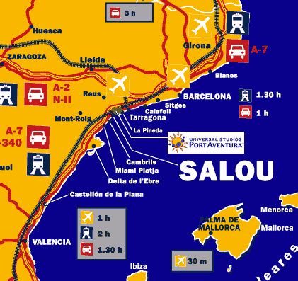 Salou Map