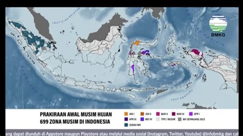 Prediksi Awal Musim Hujan Di Seluruh Wilayah Indonesia