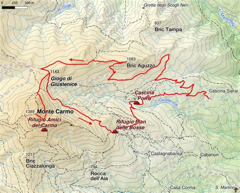 Anello Del Monte Carmo Dalla Cascina Sierai L Appenninista