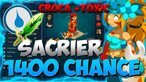 DOFUS PVP 1x1 SACRIEUR 1400 CHANCE SORTE CROCA TOXICIDADE YouTube