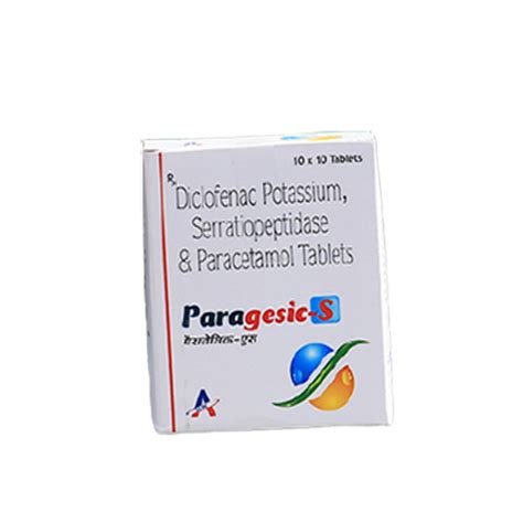 Paragesic S Tablets Jm Healthcare Pvt Ltd