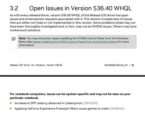 Notiz GeForce 536 40 WHQL Ein Treiber für RTX 4060 und DLSS für