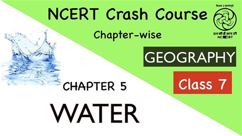 Ncert Class 7 Geography Chapter 5 Water Youtube