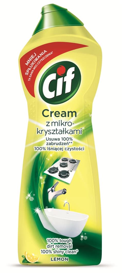 CIF MLECZKO DO CZYSZCZENIA LEMON 500ML 8953143216 Allegro Pl