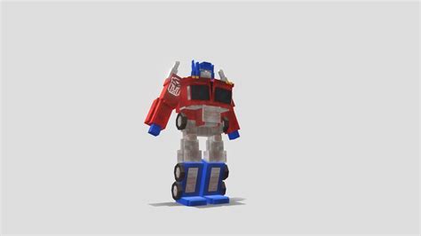 G1 Optimus Prime 3d Model By Pixel Masterson Pixelmasterson