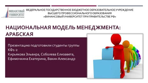 Арабская модель менеджмента - презентация онлайн