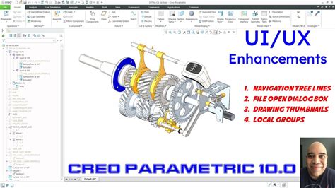 Creo Parametric User Interface Ui And User Experience Ux