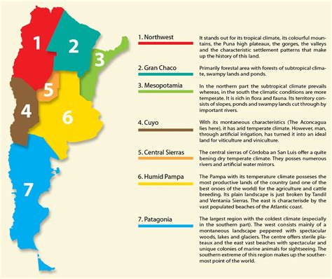 Argentina Climate Map