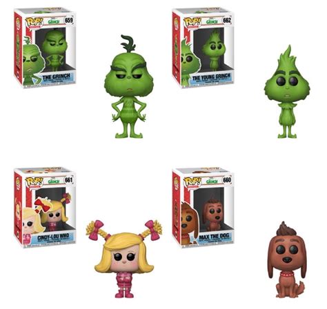 Funko Pop The Grinch Movie Grinch Bundle Vinyl Collectible