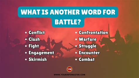 What is another word for Battle? | Battle Synonyms, Antonyms and ...