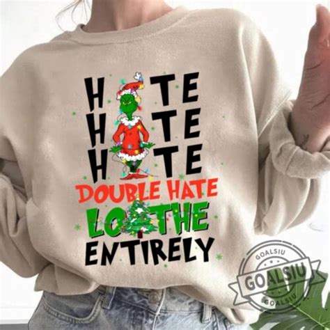 The Grinch Holiday Shirt Spreading Mischief And Festive Cheer