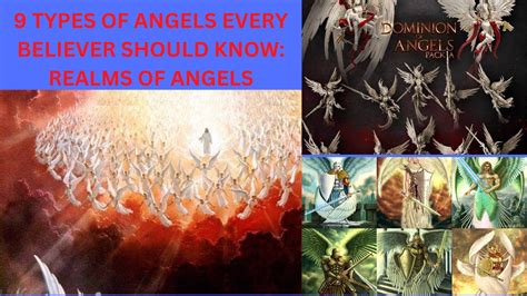 9 Types Of Angels Every Believer Should Know Realms Of Angels Youtube