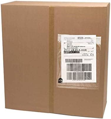 500 Pack UPS Label Pouches 6 5 X 10 Packing List Envelope