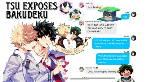 Tsu Exposes Bakudeku Bkdk Bakudeku Texting Story Bkdk Secret