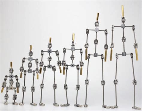 Diy Stainless Steel Human Armature Kit For Studio Stop Motion Animation