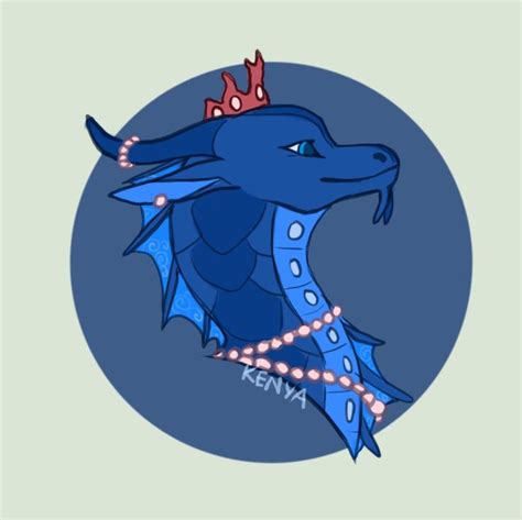 Headshot 28 Queen Coral By Kenyaford Wings Of Fire Dragons Wings Of Fire Fire Art