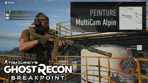 Ghost Recon Breakpoint O Trouver La Peinture Multicam Alpin Youtube