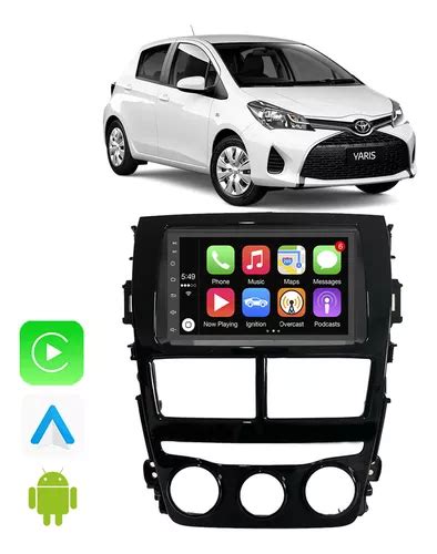 Kit Multimidia Android Auto Yaris Cor Ar