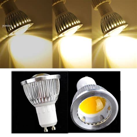 Regulável LED COB Spotlight lâmpada lâmpada GU10 3 W gu10 5w gu10 led