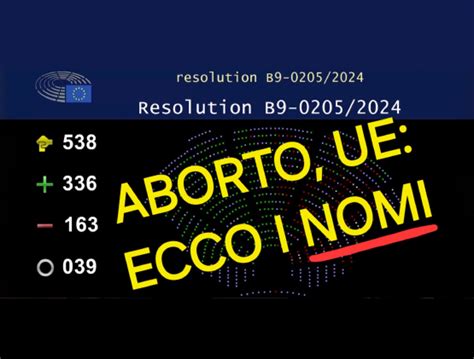 Diritto Allaborto Ecco I Nomi Degli Eurodeputati Italiani Guida Al