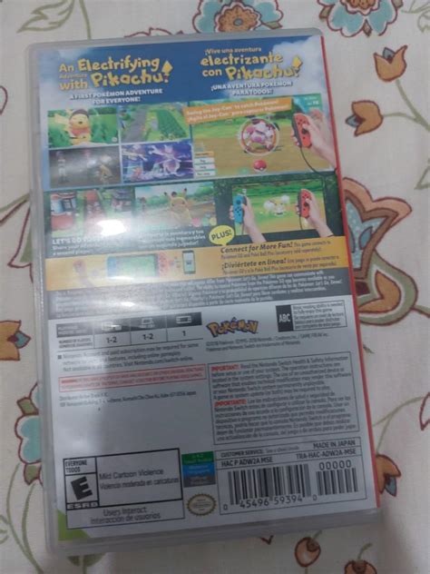 Pokemon Lets Go Pikachu Video Gaming Video Games Nintendo On Carousell