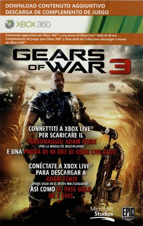 Gears Of War 3 Limited Edition Cover Or Packaging Material MobyGames