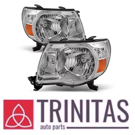 For Set Tacoma Headlights Headlamps Head Lights