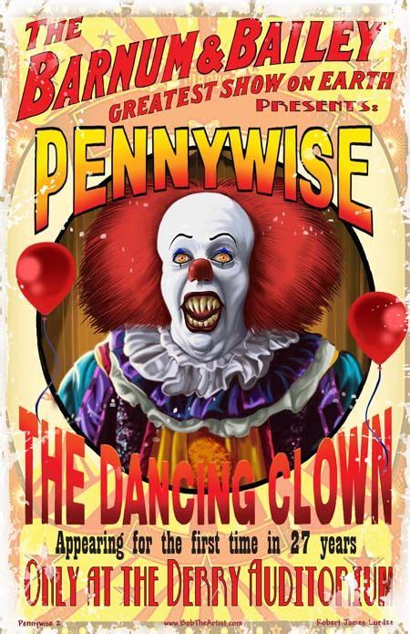 Right Out Of 1990 Comes My Original Pennywise Old Time Circus Poster