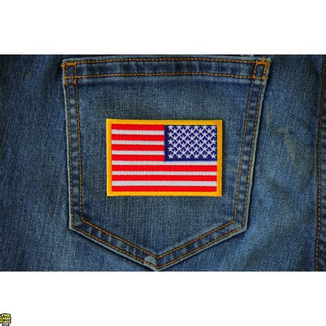 Reversed American Flag Patch | American Flag Patches -TheCheapPlace