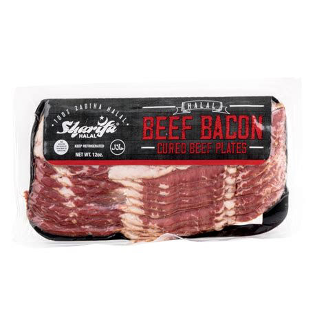 Sharifa Halal® Beef Bacon (Package) - Saad Wholesale Meats