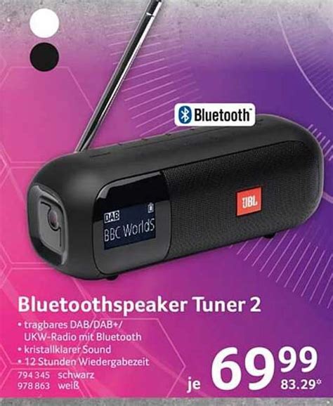 Jbl Bluetoothspeaker Tuner 2 Angebot Bei Selgros 1Prospekte De