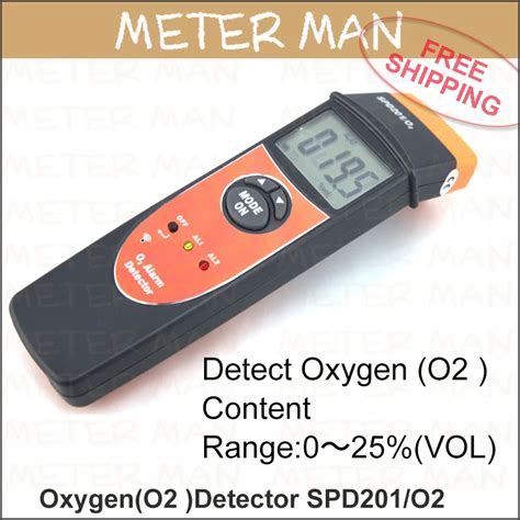 Professional O2 Meter Oxygen Detector Gas Tester Gas Detector Gas Analyzer Spd201 In Gas