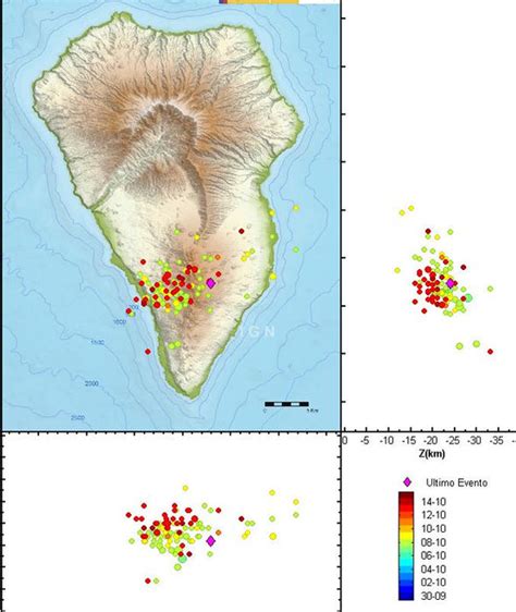 La Palma volcano - Map shows Canary Islands hit by 44 earthquakes in 1 day | World | News ...