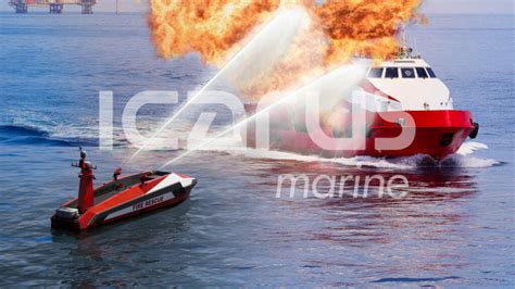 M Firefighting Usv Icarus Marine