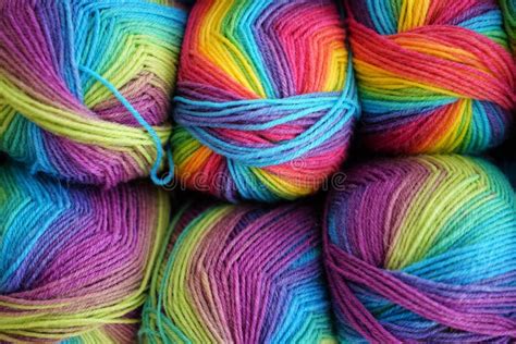 Colorful Wool in Colors Textil Stock Image - Image of colours, textile ...