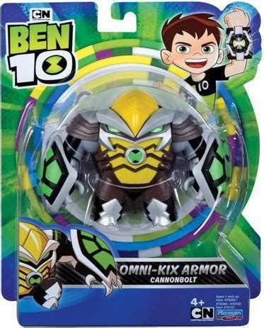 Bala De Canhão Articulado Ben 10 Boneco Armadura Omni kix Sunny