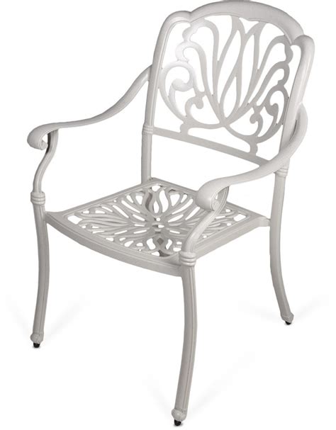 Купить кресло обеденное серии fenix (феникс) белого цвета из литого ...