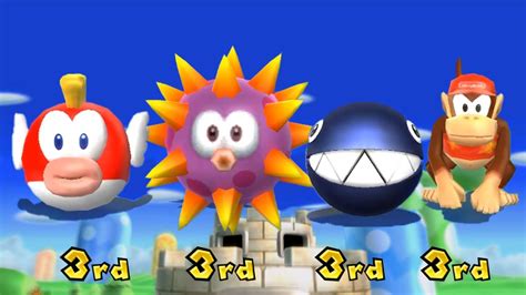 Mario Party Minigame Peach Vs Birdo Vs Daisy Vs Toad Youtube