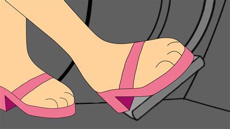 Goanimate Susan Flooring In Pink High Heel Sandals By Spoofy08 On Deviantart