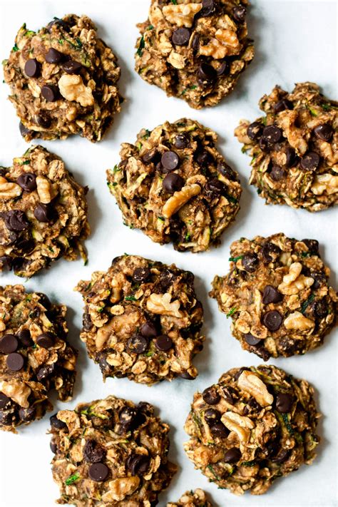 Zucchini Bread Breakfast Cookies Vegan Gluten Free Daisybeet